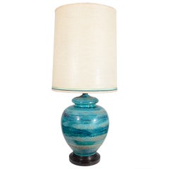 Turquoise Italian Lamp