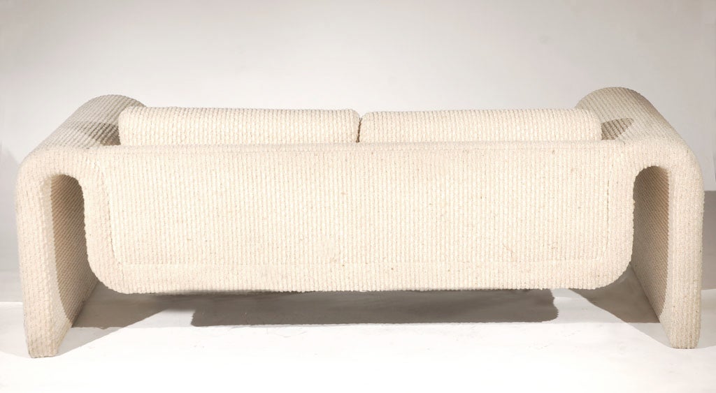 Fabric A Rare 1970s Sofa by Steve Leonard for Brayton International
