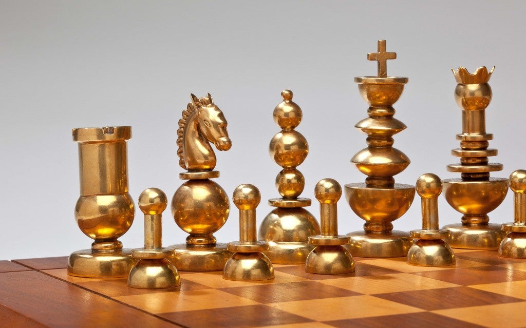 HECTOR AGUILAR Chess Set (1950's) 3
