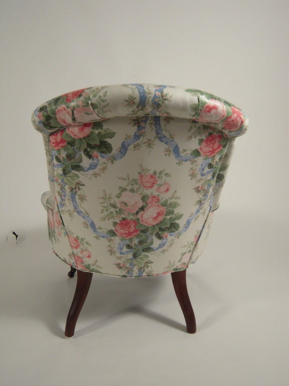 chintz covered chairs