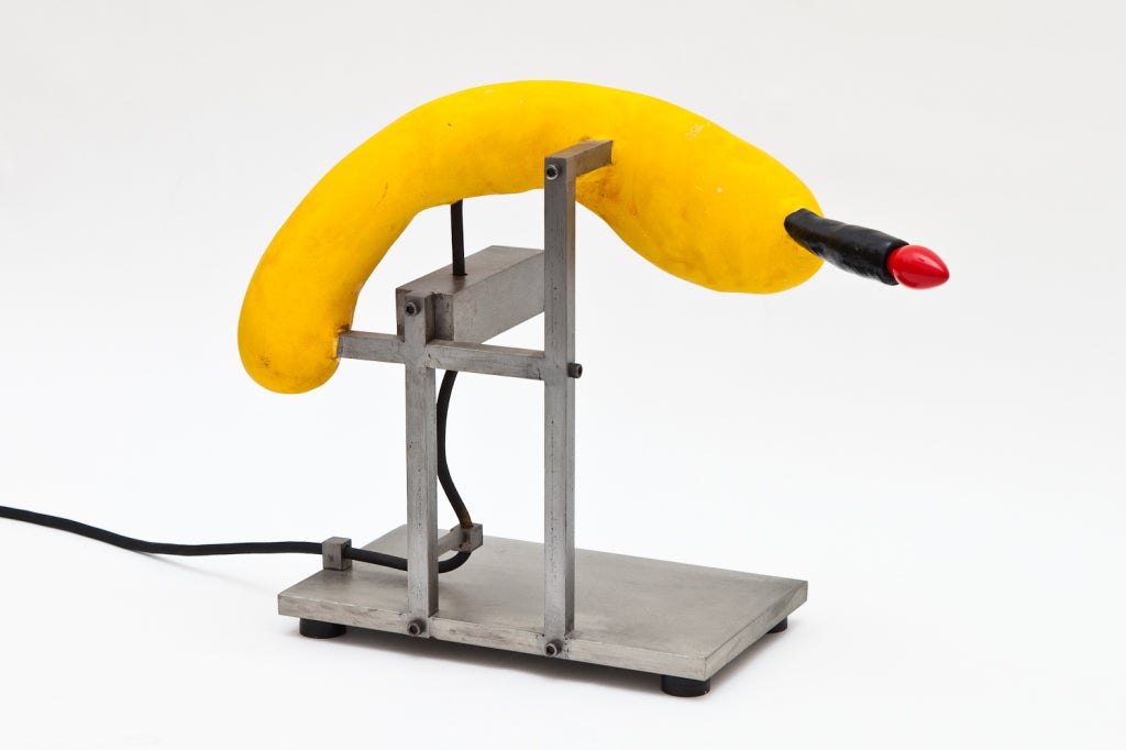 Small table lamp by David Lynch.