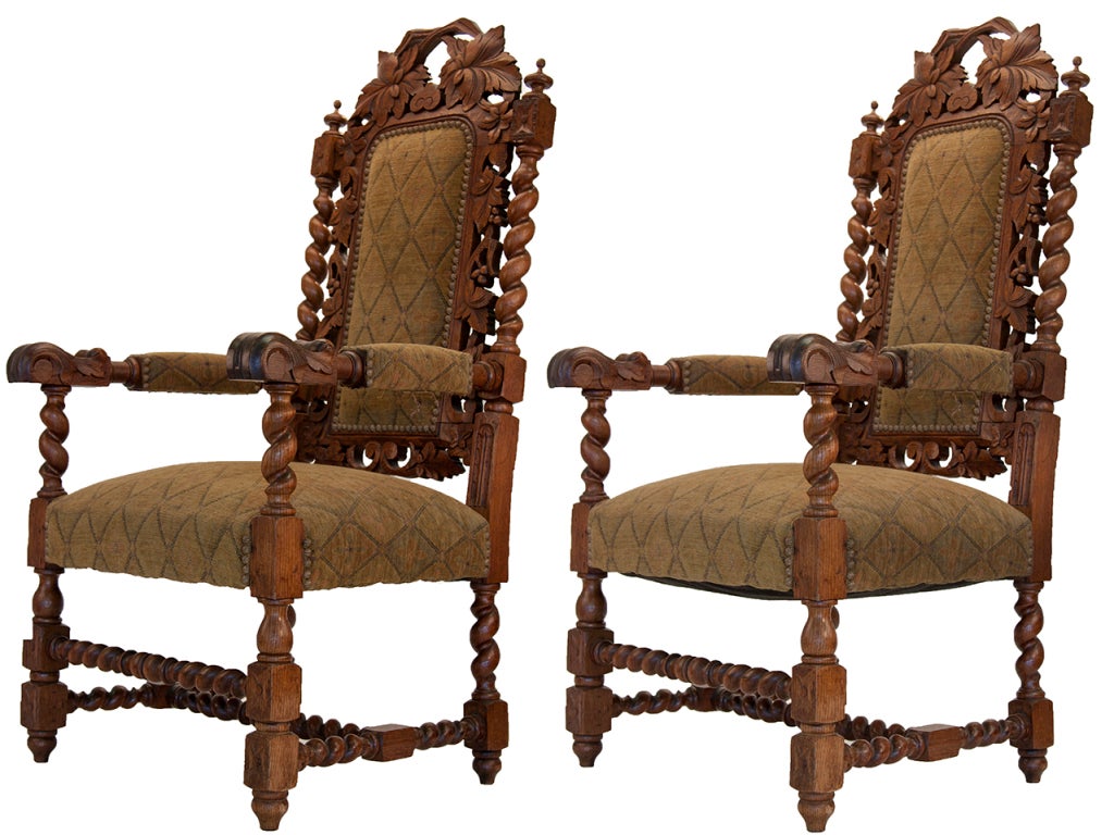jacobean style chairs