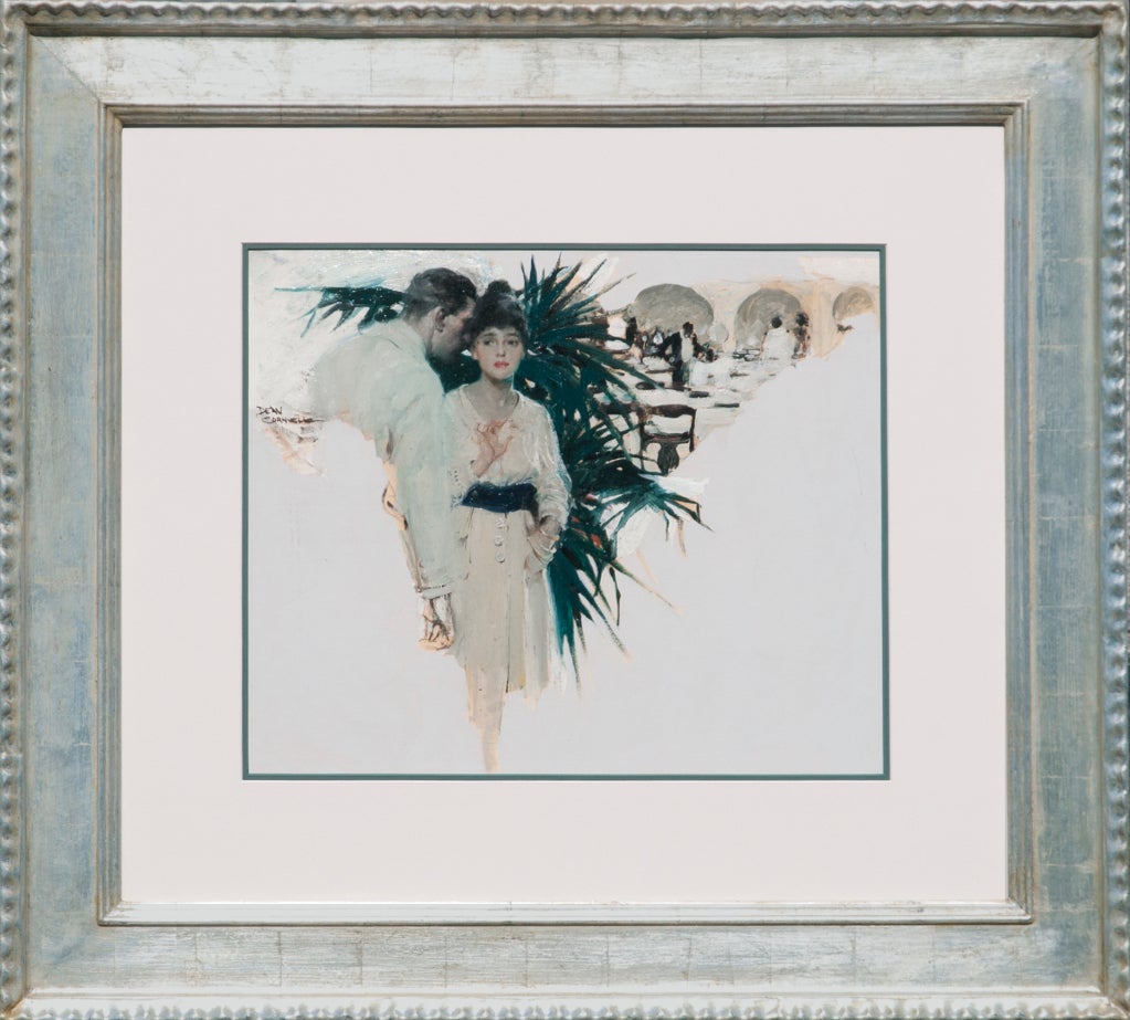 Mixed Media on Paper Illustration by Dean Cornwell 1