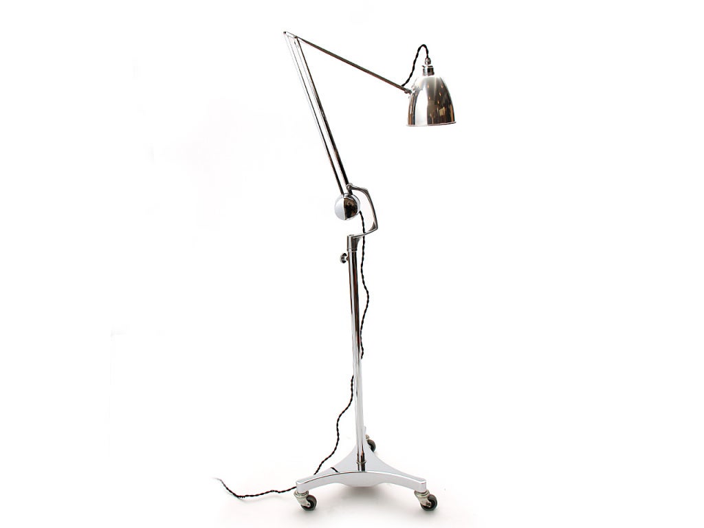 English Counterpoise Floor Lamp by Hadrill & Horstman