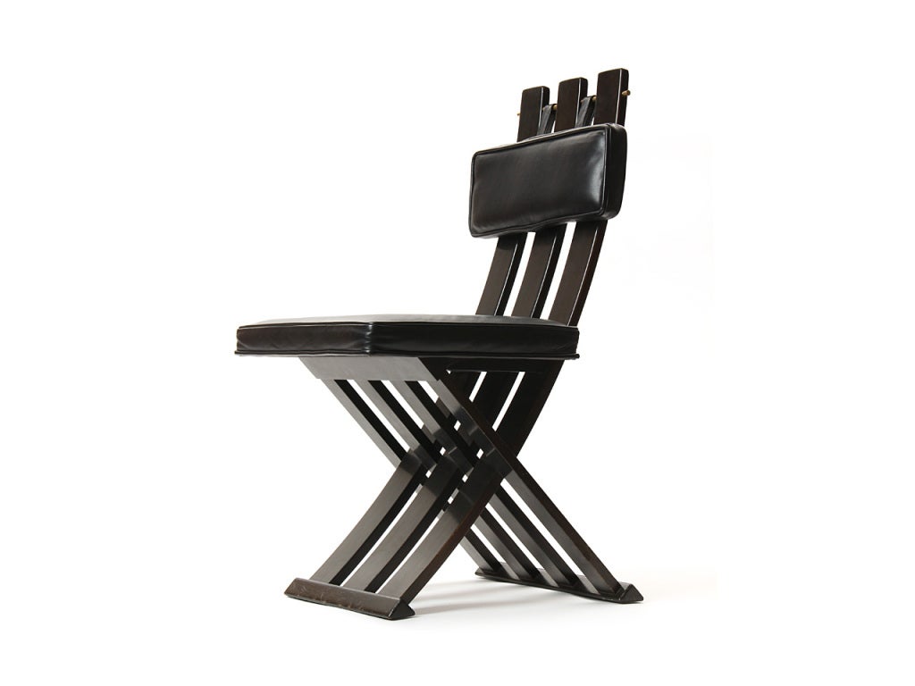 Mid-Century moderno Sedia X di Harvey Probber in vendita