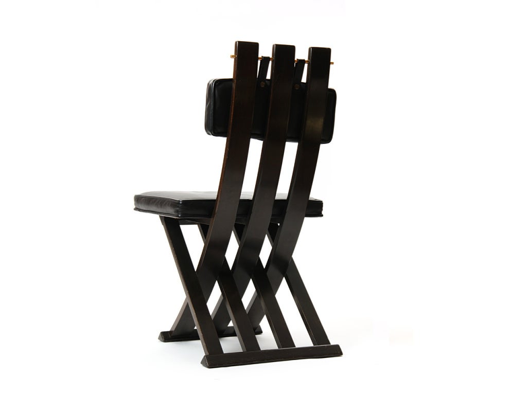 X-Stuhl von Harvey Probber im Zustand „Hervorragend“ im Angebot in Sagaponack, NY