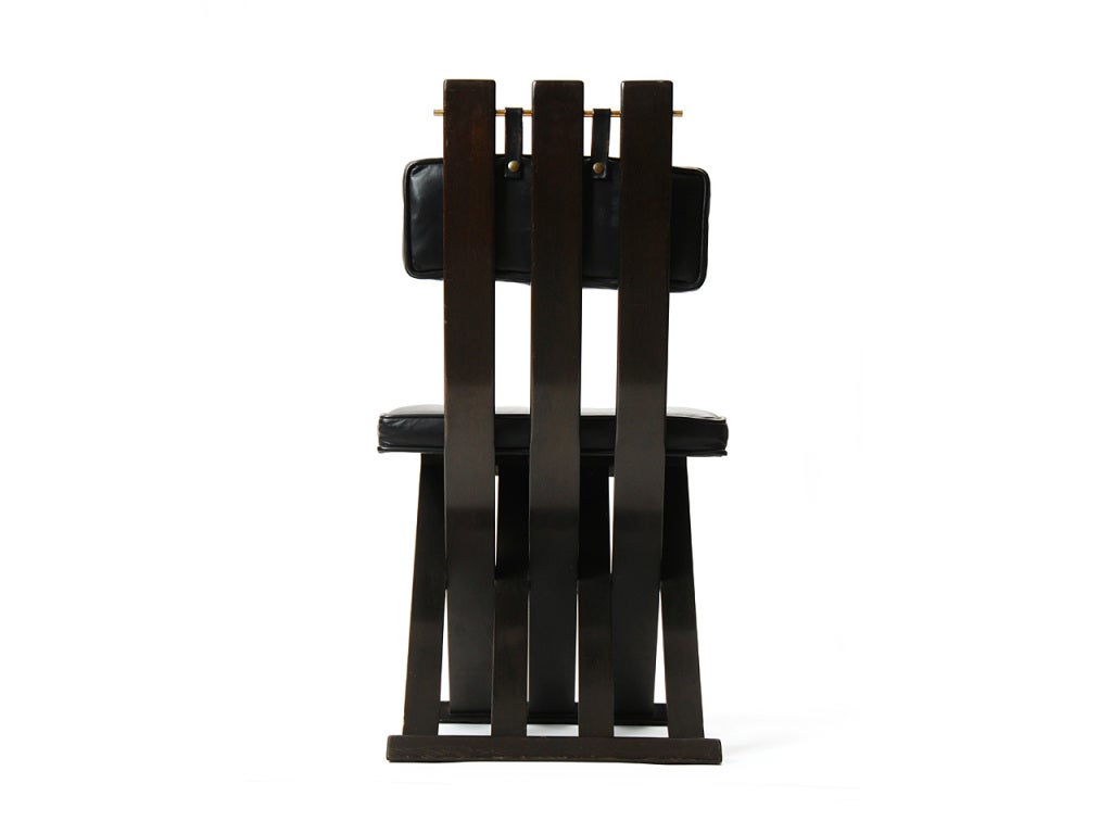 X-Stuhl von Harvey Probber (Mitte des 20. Jahrhunderts) im Angebot