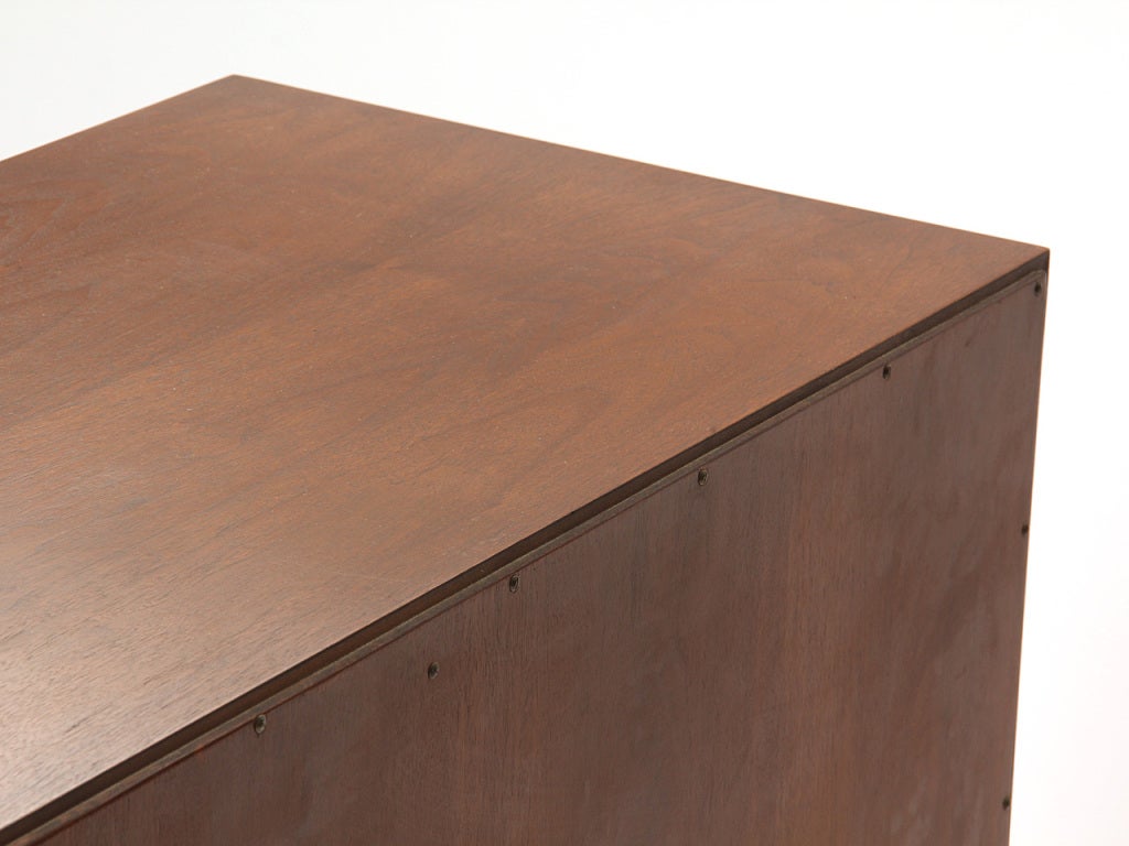 Rare Woven Front Credenza by Edward Wormley 2