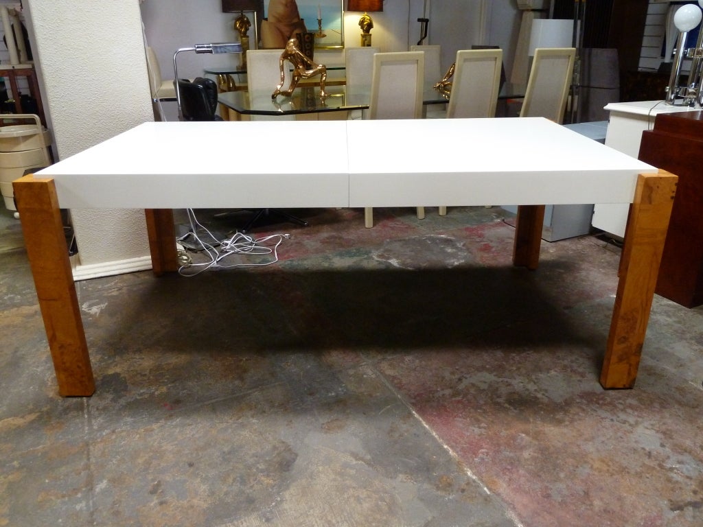 Late 20th Century Parson Dining Table by  Milo Baughman