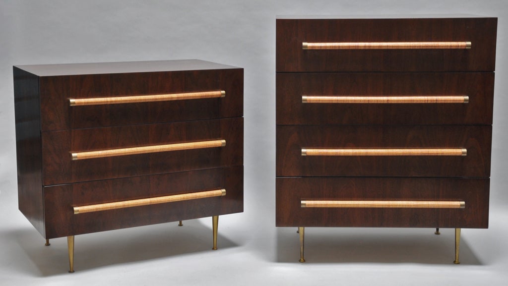 Mid-20th Century Matching Dressers by T. H. Robsjohn-Gibbings for Widdicomb