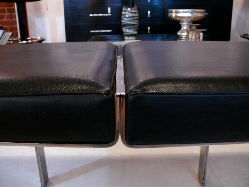 John Behringer Three Seater Steel 