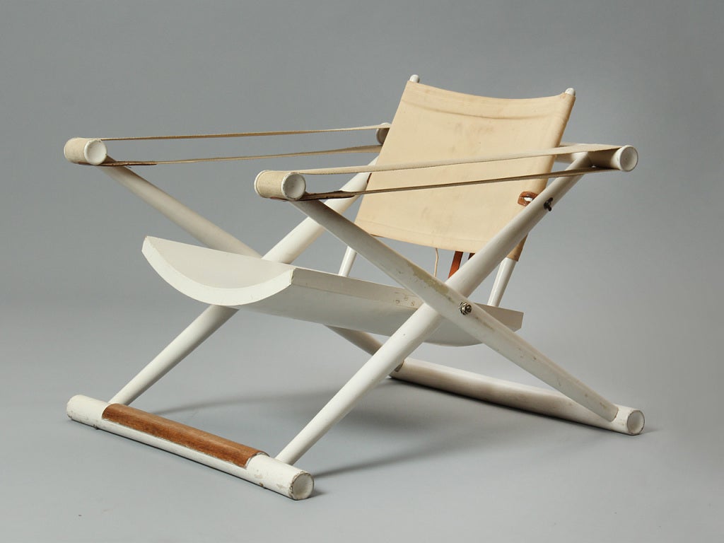 Scandinavian Modern The Egyptian Chair By Mogens Lassen
