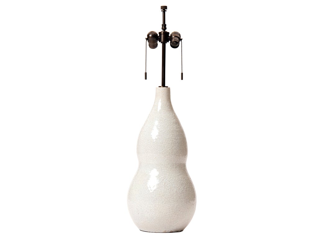 Double Gourd Shaped Table Lamp by Zaccagnini