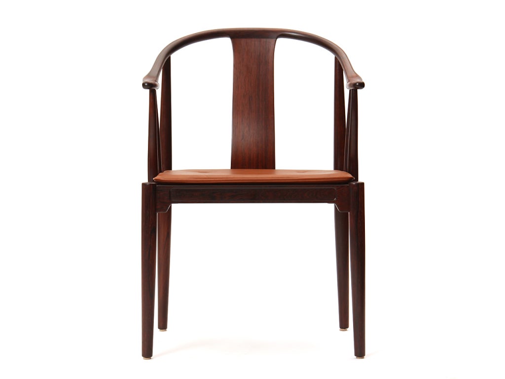 Danish Rosewood Chinese Chairs by Hans J. Wegner