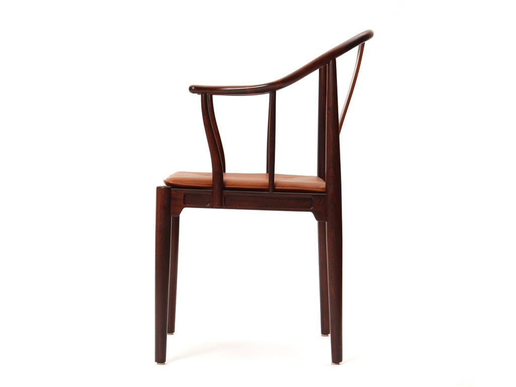 Mid-20th Century Rosewood Chinese Chairs by Hans J. Wegner
