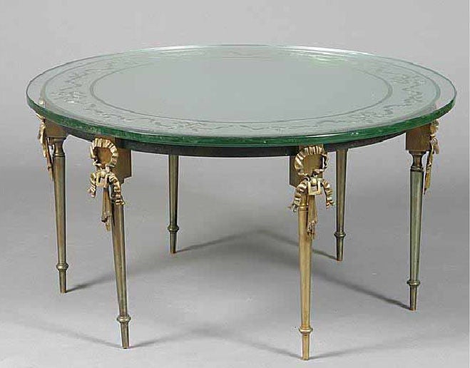 French Cocktail Table by Maison Jansen In Good Condition For Sale In Bridgewater, CT