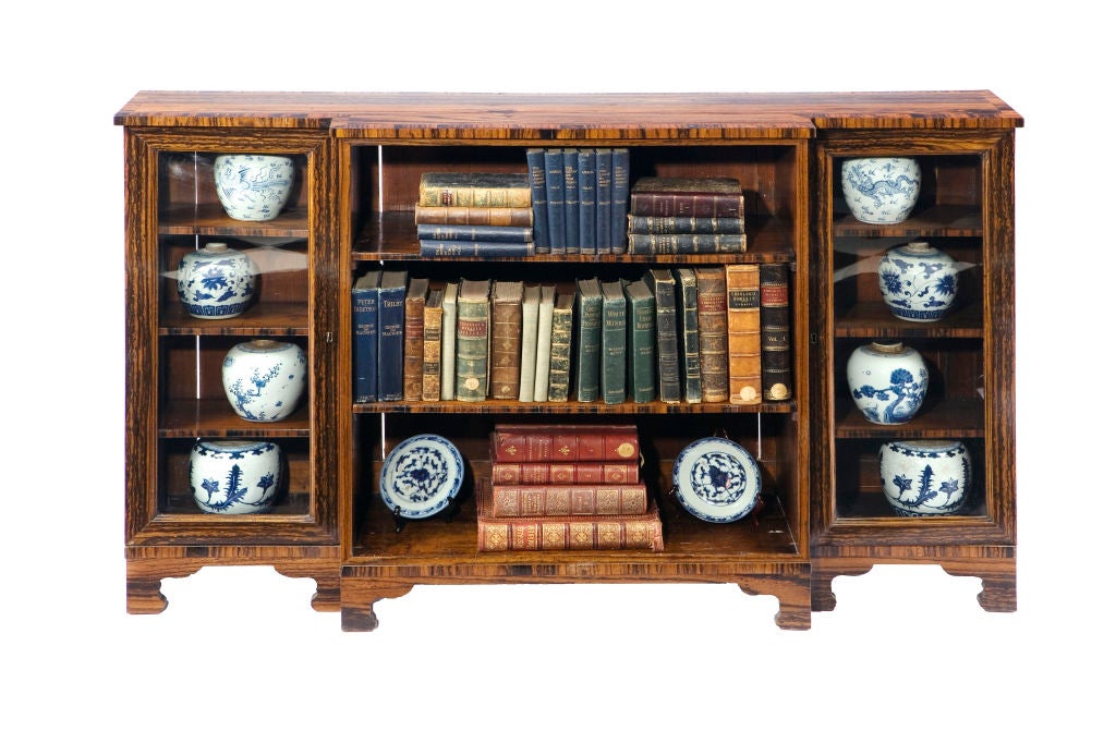 English Regency Coromandel Bookcase