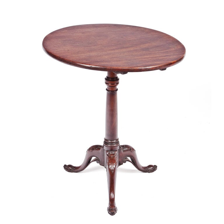 English George III Tip Up Table For Sale