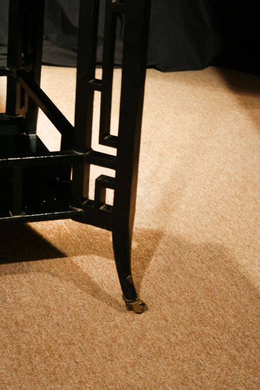 Anglo-Japanese Ebonized Table, English Circa 1870 In Good Condition In New York, NY