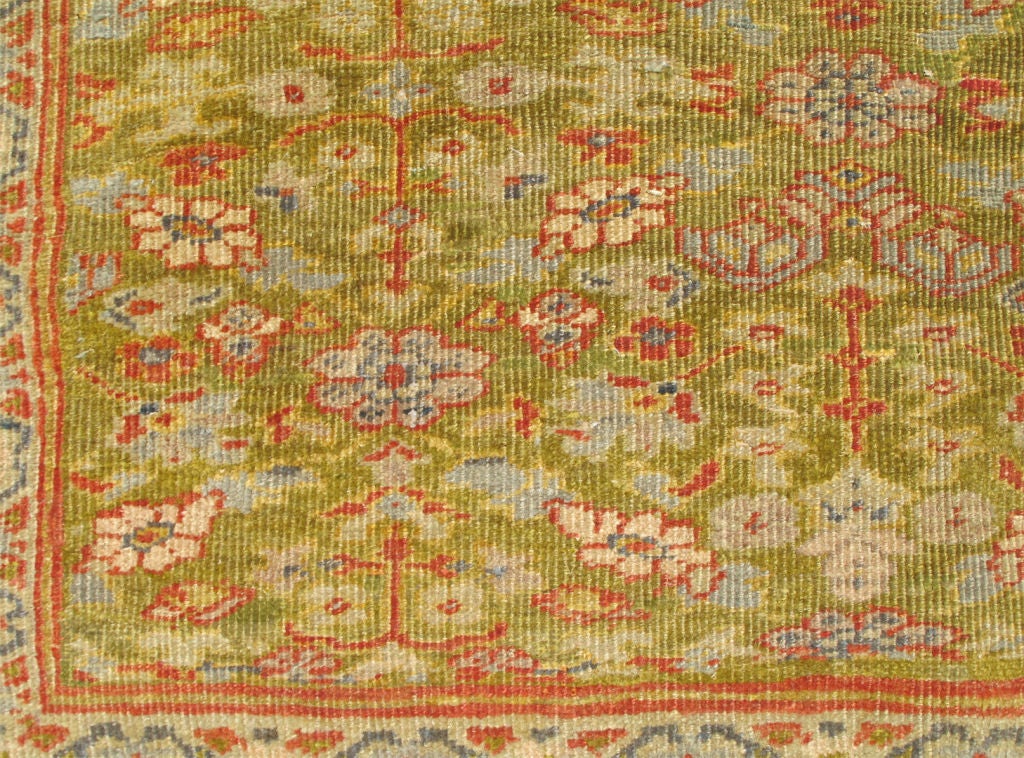 Antique Persian Ziegler Square Carpet 1