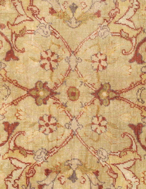 Antique Turkish Carpet   12'8 x 18'8 In Good Condition In Atlanta, GA