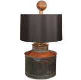 Copper Moonshine Still Table Lamp