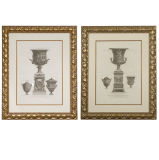Pair of Copperplate Engravings by Piranesi