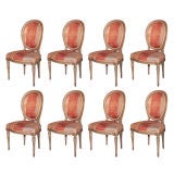 Set of 12 Louis XIV Style Dining Chairs attrib Maison Jansen