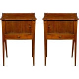 Pair Of 19thc French Directoire Bedside Tables