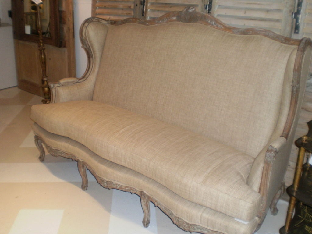 19th Century French Louis XV Style Canapé or Sofa 1