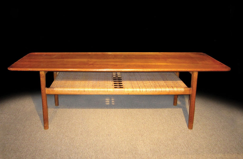 Hans Wegner Mid-Century Modern Coffee Table. Denmark 1950's