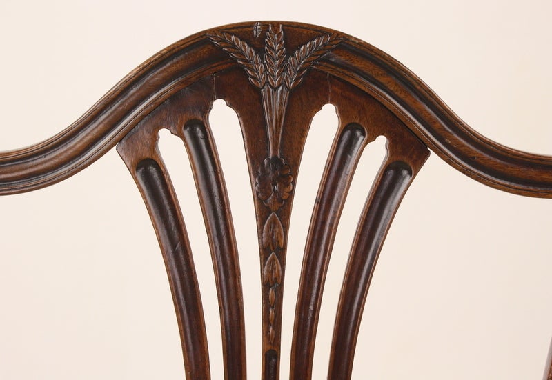 Antiker georgianischer Mahagoni-Sessel aus dem 18. Jahrhundert (Englisch) im Angebot