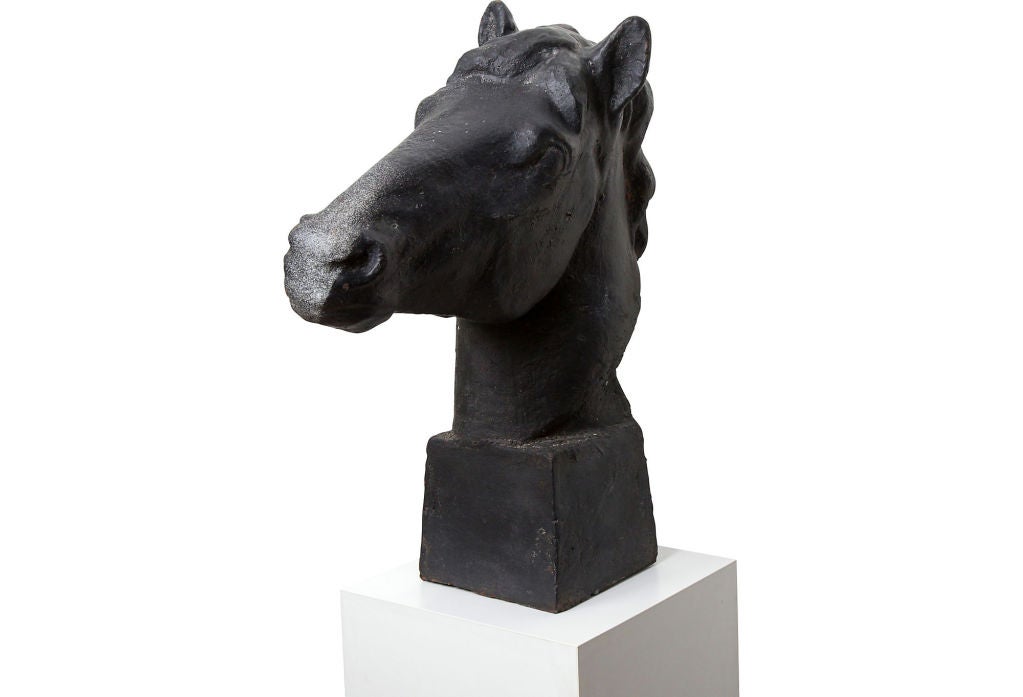 cast iron horse figurine