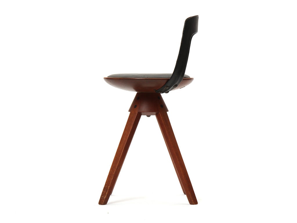 Teak Rare Petite Chair by Edvard and Tove Kindt-Larsen