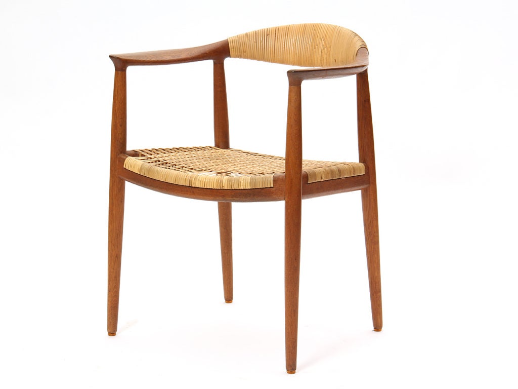 hans wegner round chair