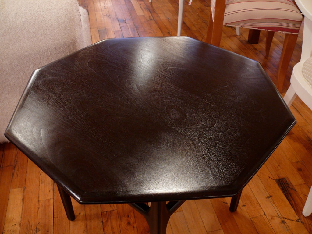 Mid-Century Modern Octagon Side Table