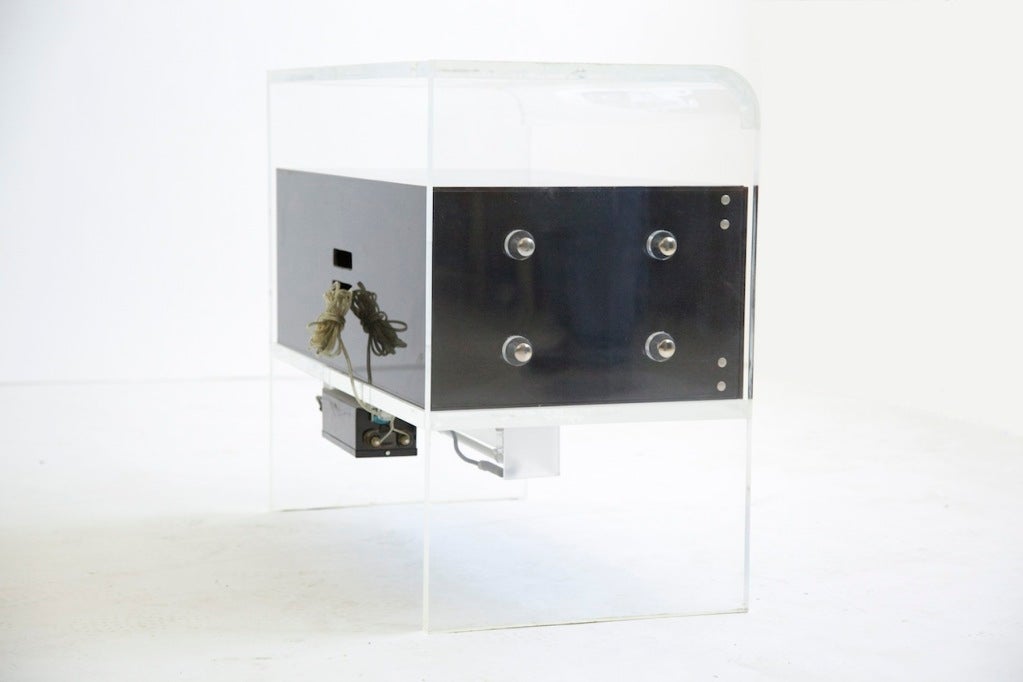 Pair of Lucite Nightstands | End Tables 4