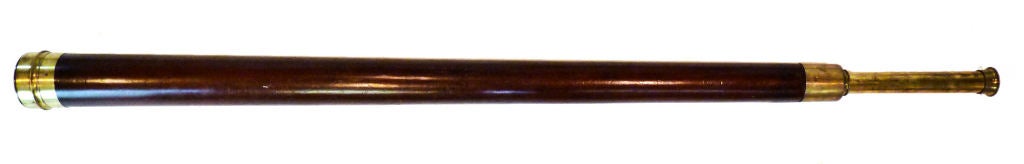 Giant Ship Captain's Nautical Single Draw Antique Telescope