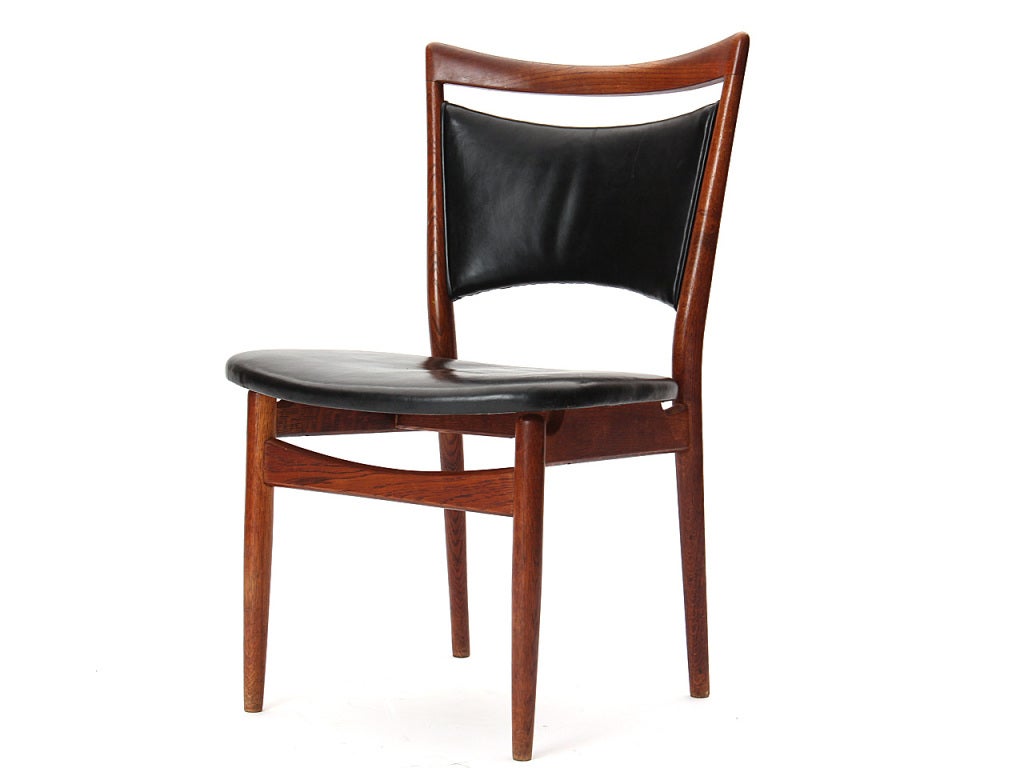 Scandinavian Modern Dining Chair By Finn Juhl, Model 86