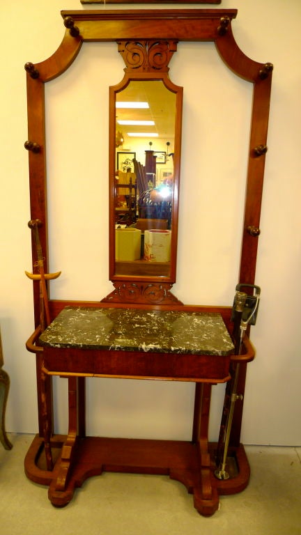 Eastern European Art Deco Hall Stand