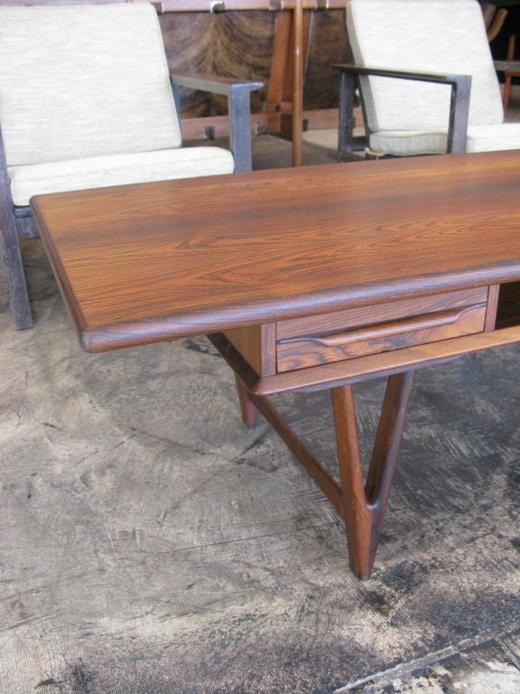 E. W. Bach Rosewood Coffee Table / Media Stand 1