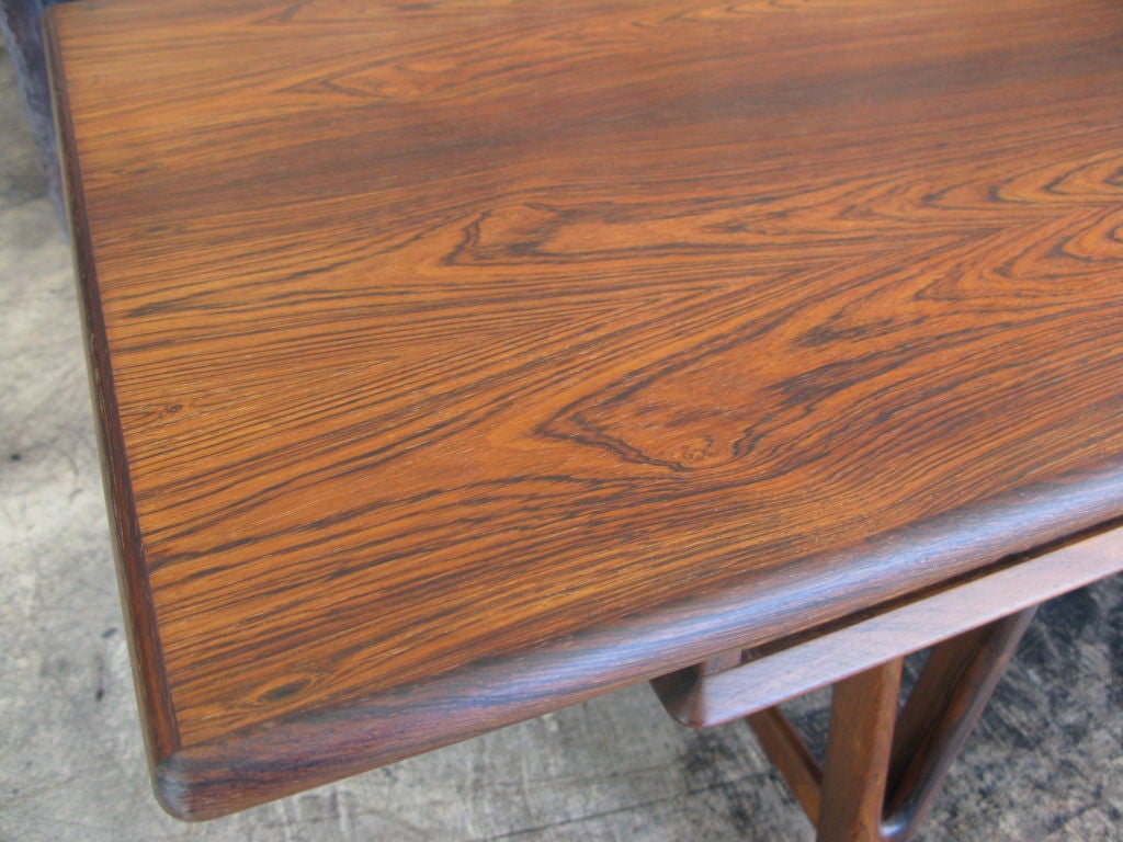 E. W. Bach Rosewood Coffee Table / Media Stand 5