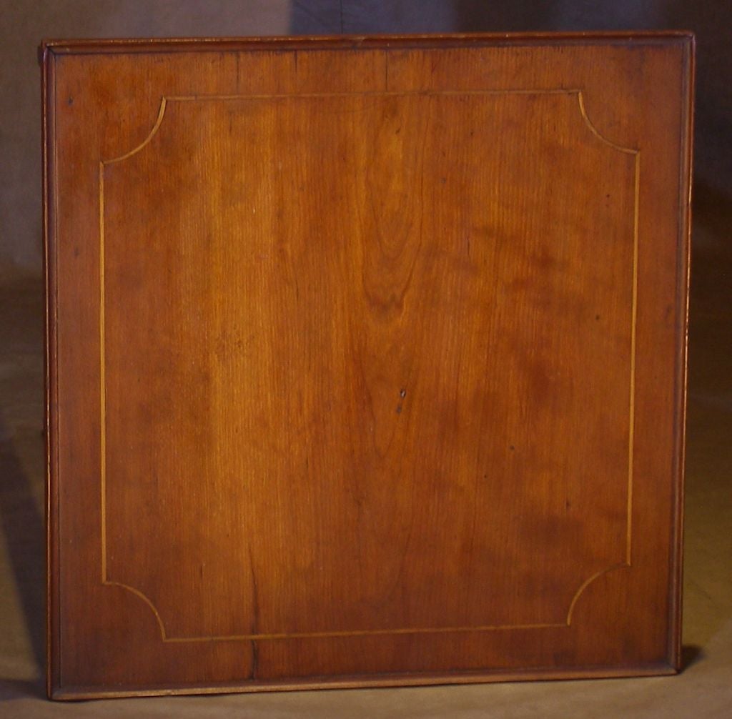 19th Century American Cherry One Drawer Stand