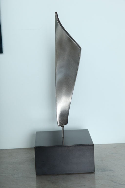 steel base for sculpture