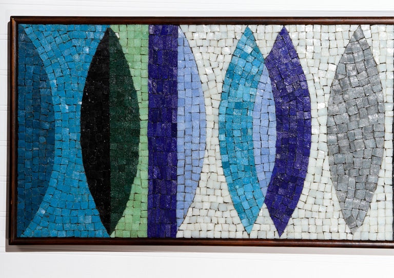 American Evelyn and Jerome Ackerman Ellipses Mosaic Panel