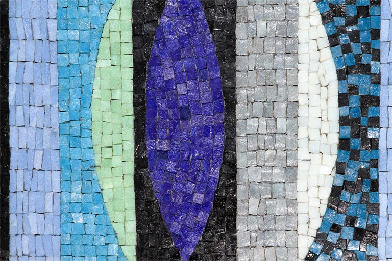 Evelyn and Jerome Ackerman Ellipses Mosaic Panel 1