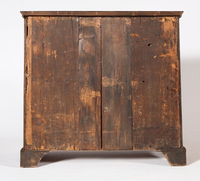 George III Oyster Burl Yew wood Chest Of Drawers 5