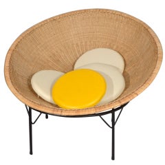 Mod Basket Chair after Nanna Ditzel