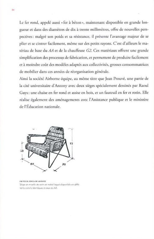 Chaises longues Raoul pour l'immeuble d'université Antony, Paris 5