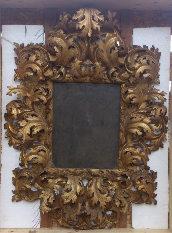 17th Century Italian Rococo Mirror 1